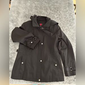 Gallery hooded jacket. Quilted interior. Size L